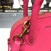 BALENCIAGA Ville 18ss mini top handle bag in rose - 6