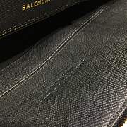 BALENCIAGA Ville 18ss medium top handle bag in black - 5