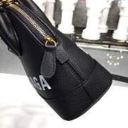 BALENCIAGA Ville 18ss mini top handle bag in black - 6