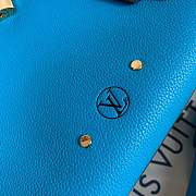 Louis Vuitton Milla Veau leather Handbag M54348 in blue - 5