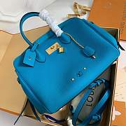Louis Vuitton Milla Veau leather Handbag M54348 in blue - 2