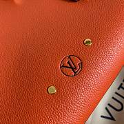 Louis Vuitton Milla Veau leather Handbag M54348 in orange - 5