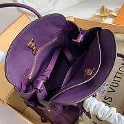 Louis Vuitton Milla Veau leather bag  in purple M54347 - 2