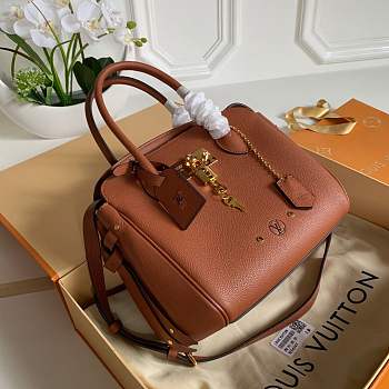 Louis Vuitton Milla Veau leather bag  in brown M54347