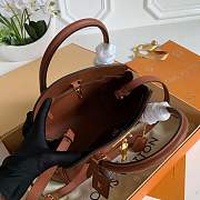 Louis Vuitton Milla Veau leather bag  in brown M54347 - 3