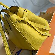 Louis Vuitton Milla Veau leather bag in yellow M54347 - 3