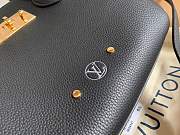 Louis Vuitton Milla Veau leather bag in black M54347 - 2