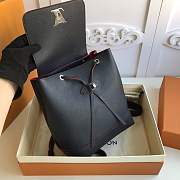 Louis Vuitton Lockme Backpack in navy blue M52734 - 4