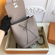 Louis Vuitton Lockme Backpack in gray M52734 - 6