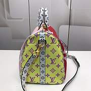 LV Speedy BANDOULIÈRE 30 Monogram red M40391 - 6