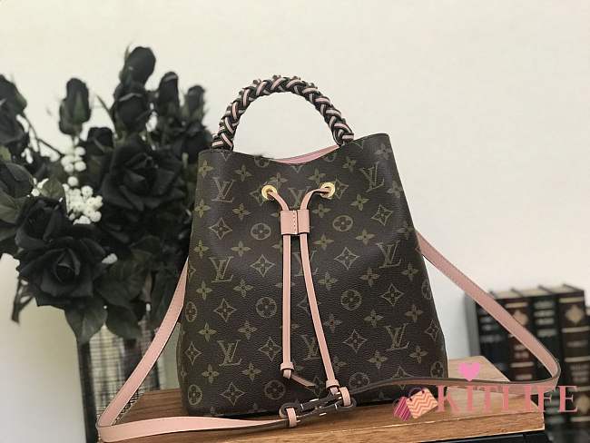 LV NéoNoé Monogram Canvas Pink M43985 - 1