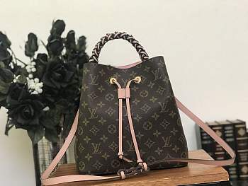 LV NéoNoé Monogram Canvas Pink M43985