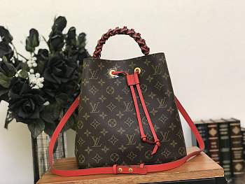 LV NéoNoé Monogram Canvas red M43985