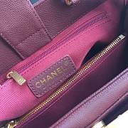 Forubags Chanel Tote Bag Dark Wine Red 57563 - 4