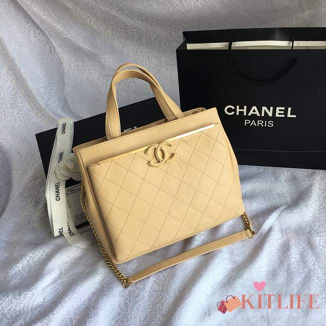 Forubags Chanel Tote Bag Dark Apricot 57563 - 1