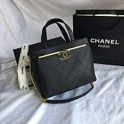 Forubags Chanel Tote Bag Black 57563 - 1