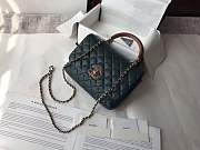 Forubags  Chanel Flap Bag Dark Green - 1