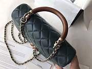 Forubags  Chanel Flap Bag Dark Green - 4