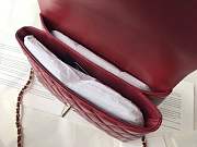 Forubags Chanel Flap Bag Wine Red - 2
