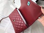 Forubags Chanel Flap Bag Wine Red - 3