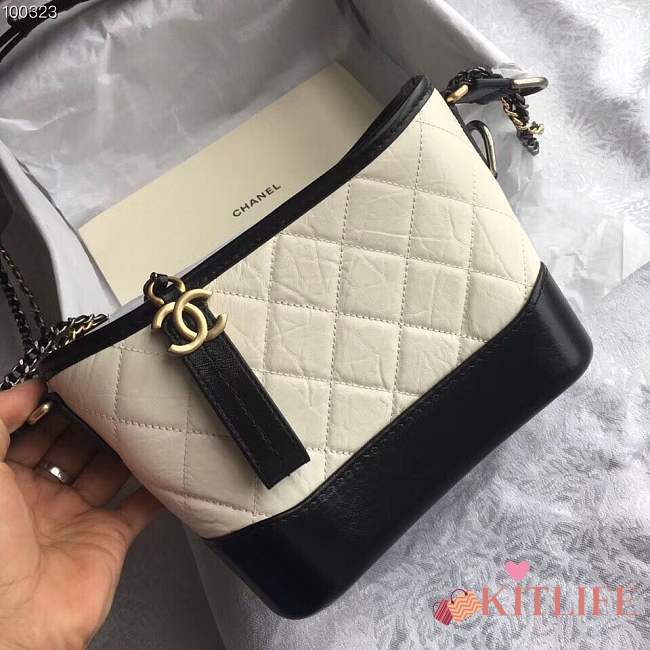 Forubags Chanel Gabrielle White spell black - 1
