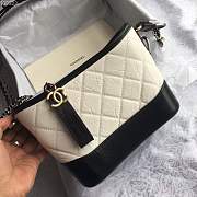 Forubags Chanel Gabrielle White spell black - 1