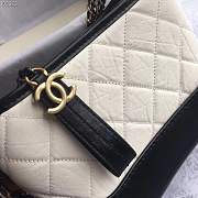 Forubags Chanel Gabrielle White spell black - 3