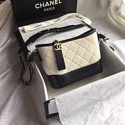 Forubags Chanel Gabrielle White spell black - 4