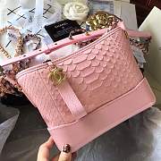 Forubags Chanel Gabrielle python Bag Pink - 5