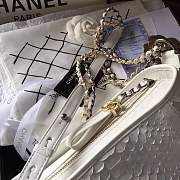 Forubags Chanel Gabrielle python Bag White - 3