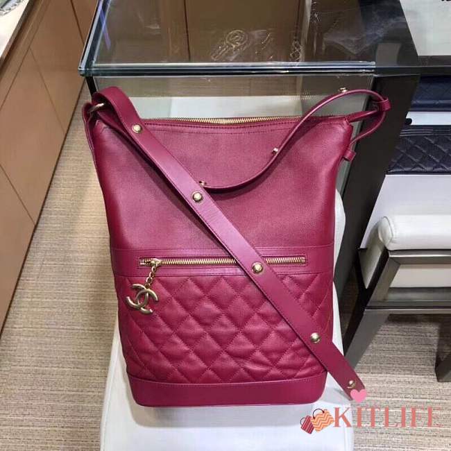 Forubags Chanel Hippie Bag Wine Red - 1