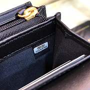 Chanel Wallet Calfskin in Black With Gold Hardware 80758 - 3