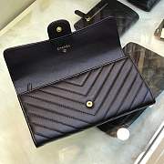 Chanel Wallet Calfskin in Black With Gold Hardware 80758 - 6