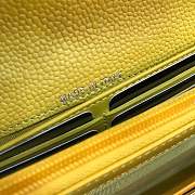 Forubags Chanel Wallet Caviar in Yellow With Silver Hardware - 2