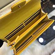Forubags Chanel Wallet Caviar in Yellow With Gold Hardware - 2