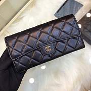 Forubags Chanel Wallet Lambskin in Black With Gold Hardware	 - 1