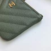 Forubags Chanel wallet Green 82365  - 3