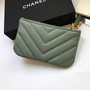 Forubags Chanel wallet Green 82365  - 4