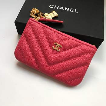 Forubags Chanel wallet Red 82365