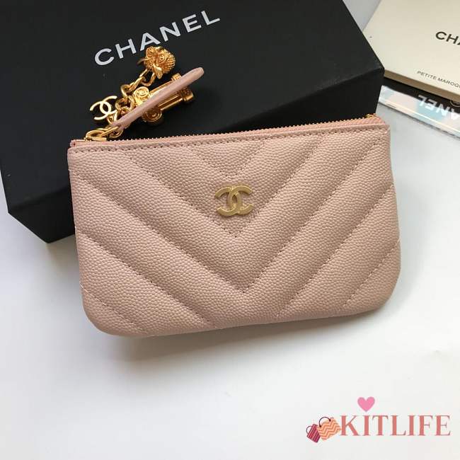 Forubags Chanel wallet Pink 82365 - 1