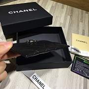 Forubags Chanel Card Holder Black Silver hardware - 4