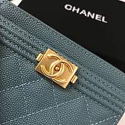 Forubags Chanel leboy Card Holder Smoky blue 83341 - 4