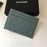 Forubags Chanel leboy Card Holder Smoky blue 83341 - 6