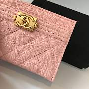 Forubags Chanel leboy Card Holder Pink 83341 - 3