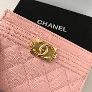 Forubags Chanel leboy Card Holder Pink 83341 - 4