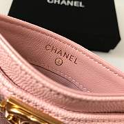Forubags Chanel leboy Card Holder Pink 83341 - 6