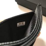 Forubags Chanel leboy Card Holder Black 83341	 - 5