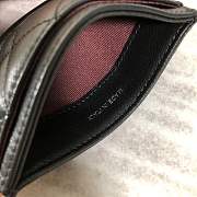 Forubags Chanel Card Holder Black Silver hardware A84386 - 3