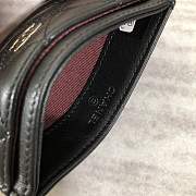 Forubags Chanel Card Holder Black Silver hardware A84386 - 4