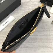 Forubags Chanel Boy Black Gold hardware A81254  - 4